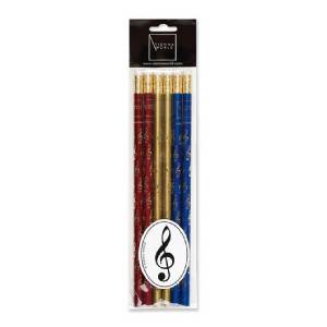 Bleistiften - Violinschlüssel - Farbe