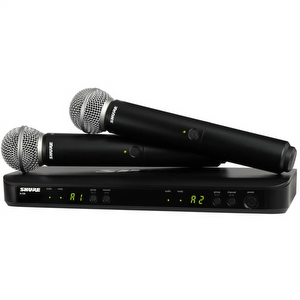 Shure BLX288/SM58 K14 Dubbel Draadloos systeem 