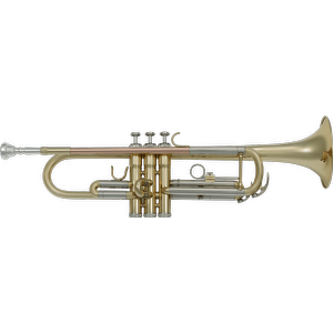 SML Paris TP300 Sib Trumpet - Laiton Verni