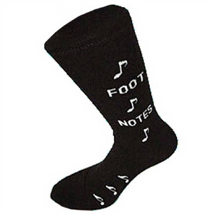 Socks - Foot Notes SOC01