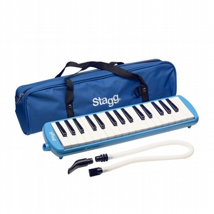 Stagg melodica 32 toetsen Blauw