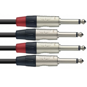 Stagg NTC3PR Twin Cable - 3 meters