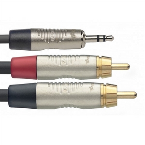 Stagg NYC1/MPS2CMR Y-Cable - 1.5 meters