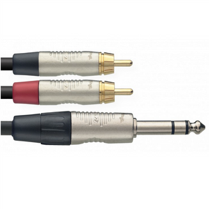 Stagg NYC3/PS2CMR Y-Kabel - 3 Meter