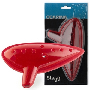 Stagg OCAPL RD Ocarina - Red