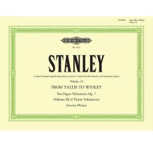 Stanley - Tallis To Wesley 10 organ Voluntaries Opus 7