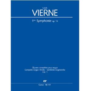 Symphonie 1 Opus 14 - Louis Vierne Carus Verlag