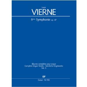 Symphonie 5 Opus 47 - Louis Vierne Carus Verlag