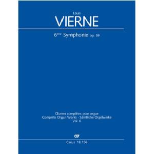 Symphonie 6 Opus 59 - Louis Vierne Carus Verlag