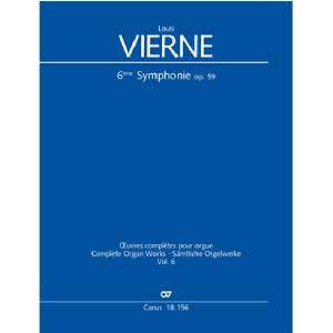 Symphonie 6 Opus 59 - Louis Vierne Carus Verlag