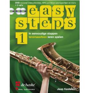 Tenorsaxofoon 1 - Easy Steps Jaap Kastelein