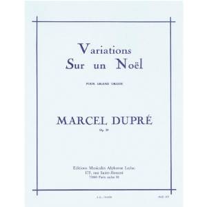Variations Sur un Noël - Marcel Dupré