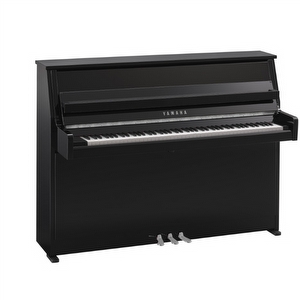 Yamaha B10PEC Akoestische Piano - Hoogglans Zwart - Chroom
