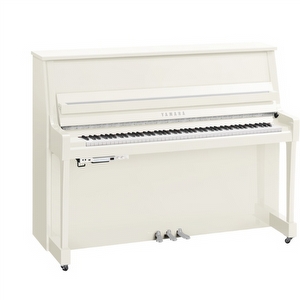 Yamaha B20PWHC TC3 - TransAcoustic Piano - Polished White - Chrome