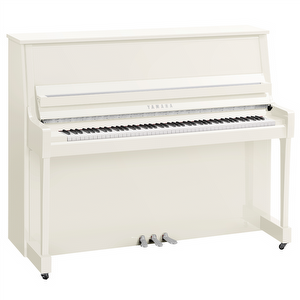 Yamaha B30PWHC Akoestische Piano - Hoogglans Wit 