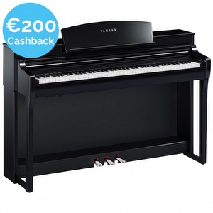 Yamaha CSP-255PE Digitalpiano - Schwarz Poliert