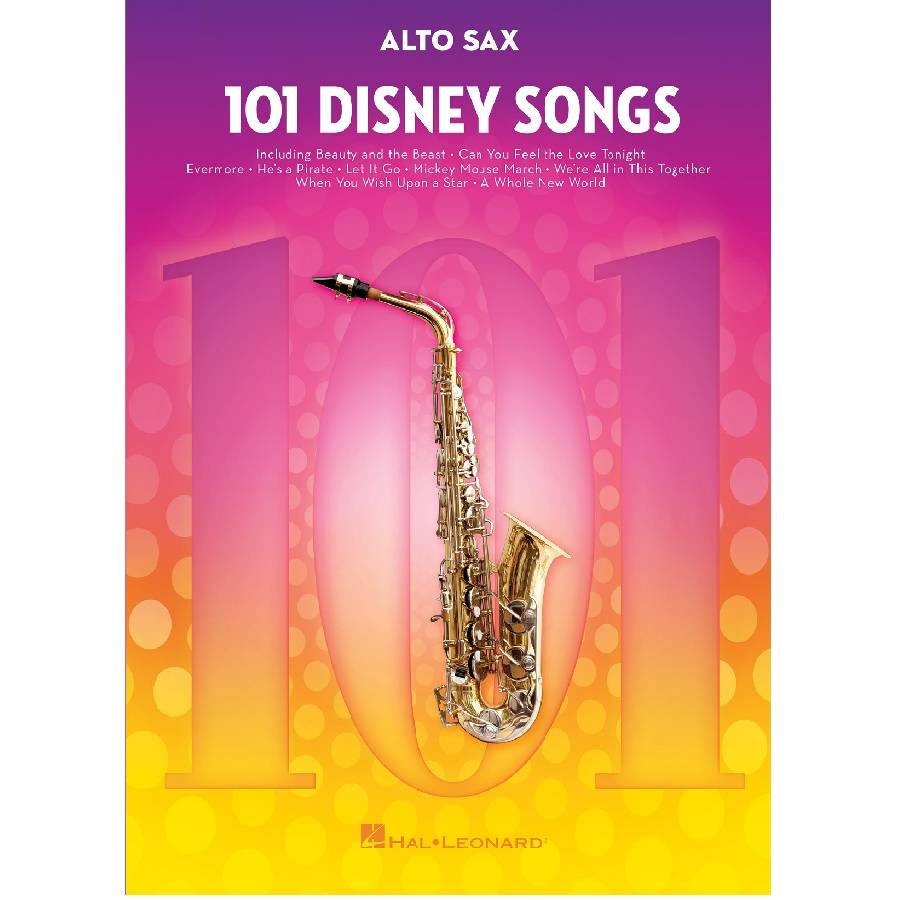 101 Disney Songs - Altsaxophon