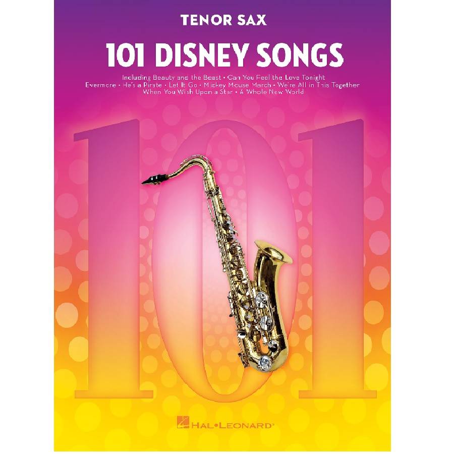101 Disney Songs - Tenor Saxophon