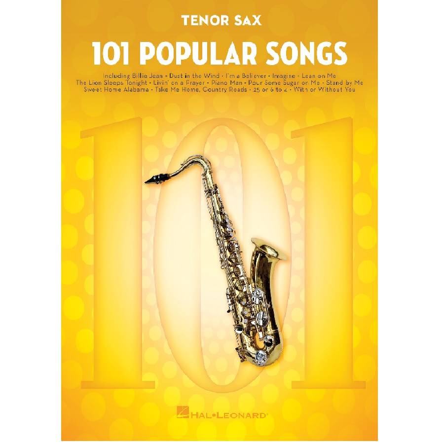 101 Popular Songs - Tenor Saxophon