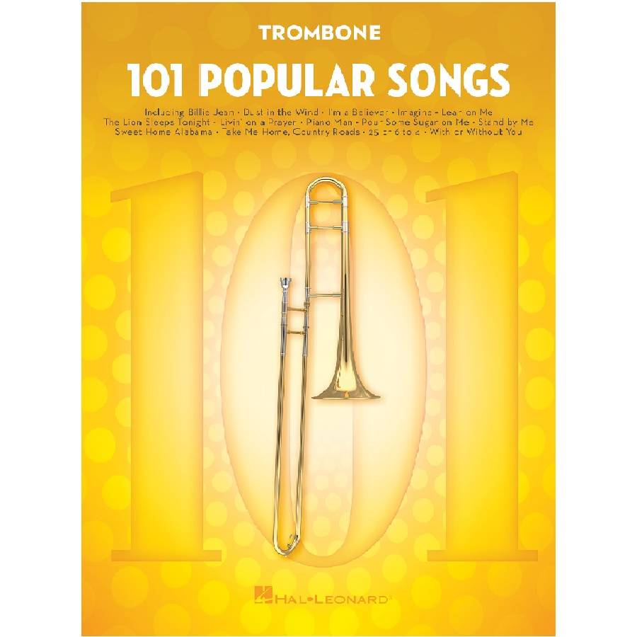 101 Popular Songs Trombone