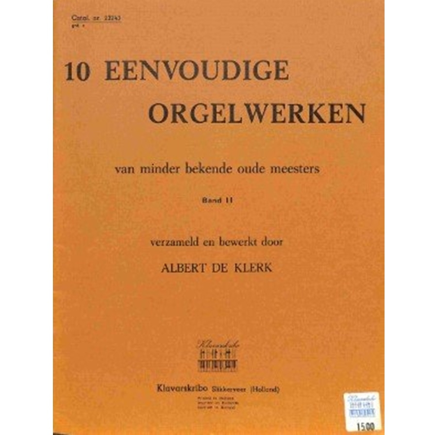 10 Eenvoudige Orgelwerken