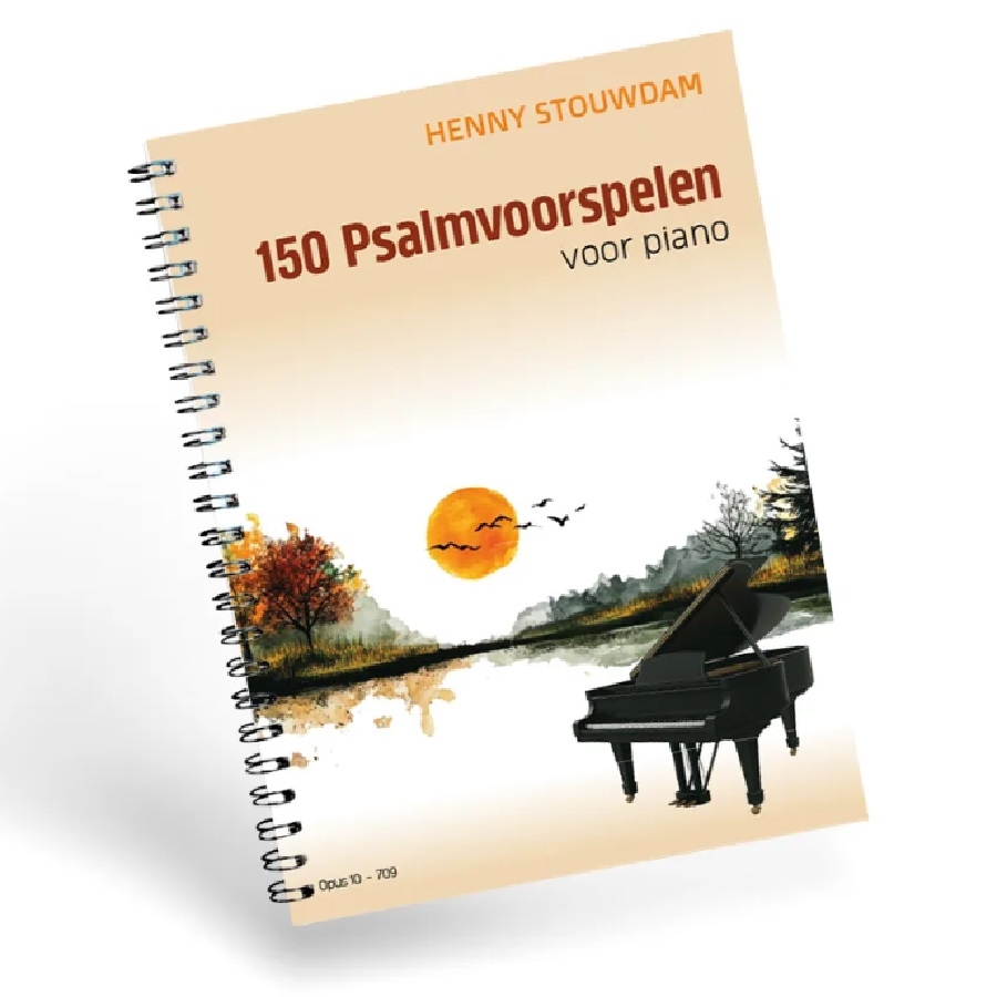 150 Psalmvoorspelen voor piano - Henny Stouwdam