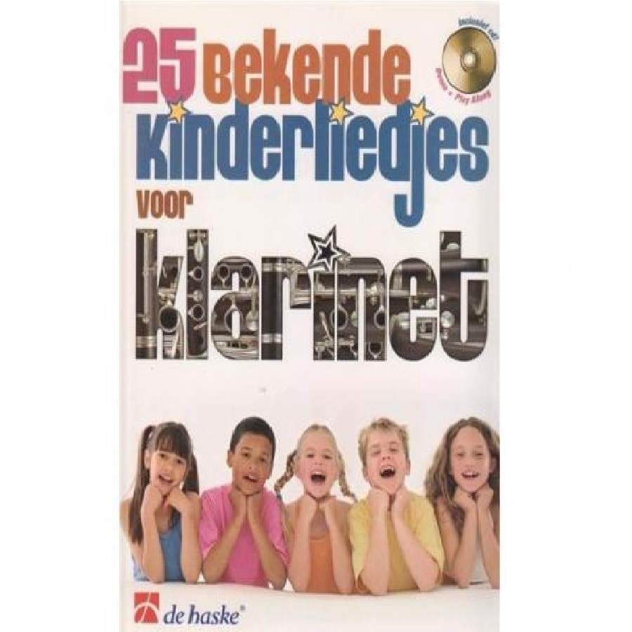 25 Bekende Kinderliedjes Voor Klarinet