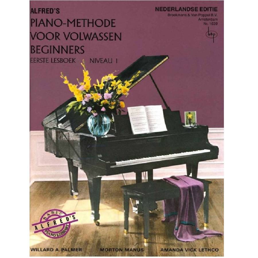 ALFREDS Pianomethode Volwassen Beginners Niveau 1