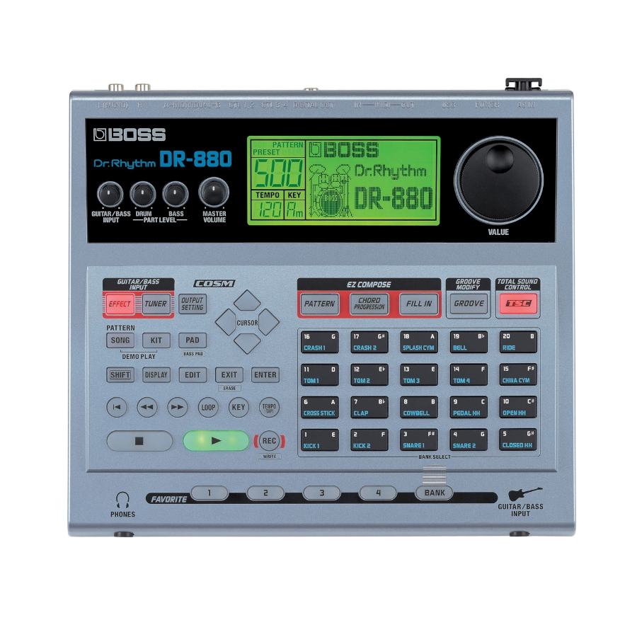 Boss DR880 Drumcomputer b-stock