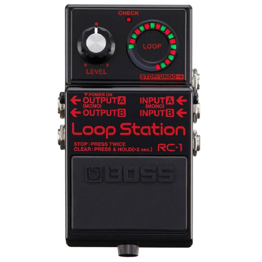 ギター RC-1 Loop Station Boss Boss RC-1 Loop Station Zwart