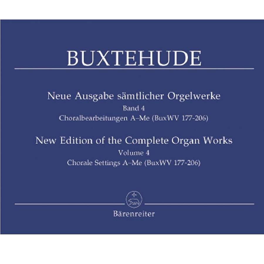 Buxtehude - Orgelwerke 4 Bärenreiter