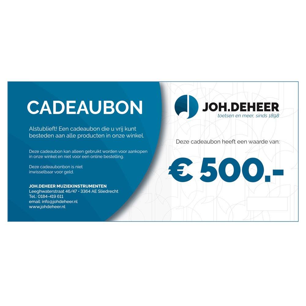 Cadeaubon € 500,-