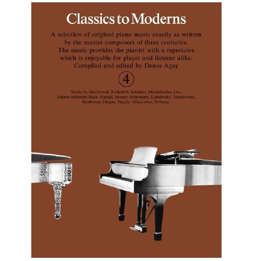 Classics to Moderns deel 4 - Denes Agay