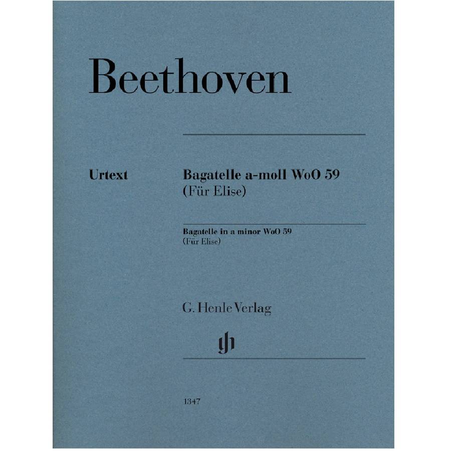 Für Elise - Beethoven edition Henle 1347