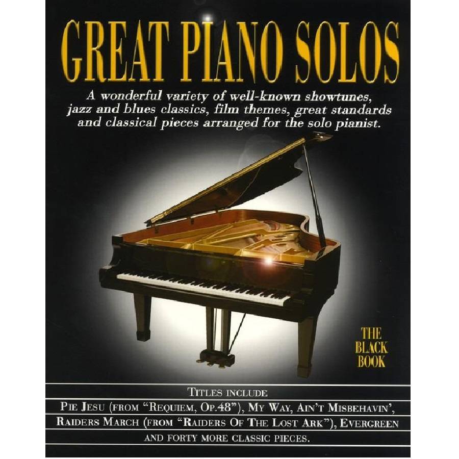 Great Piano Solos - The Black Book