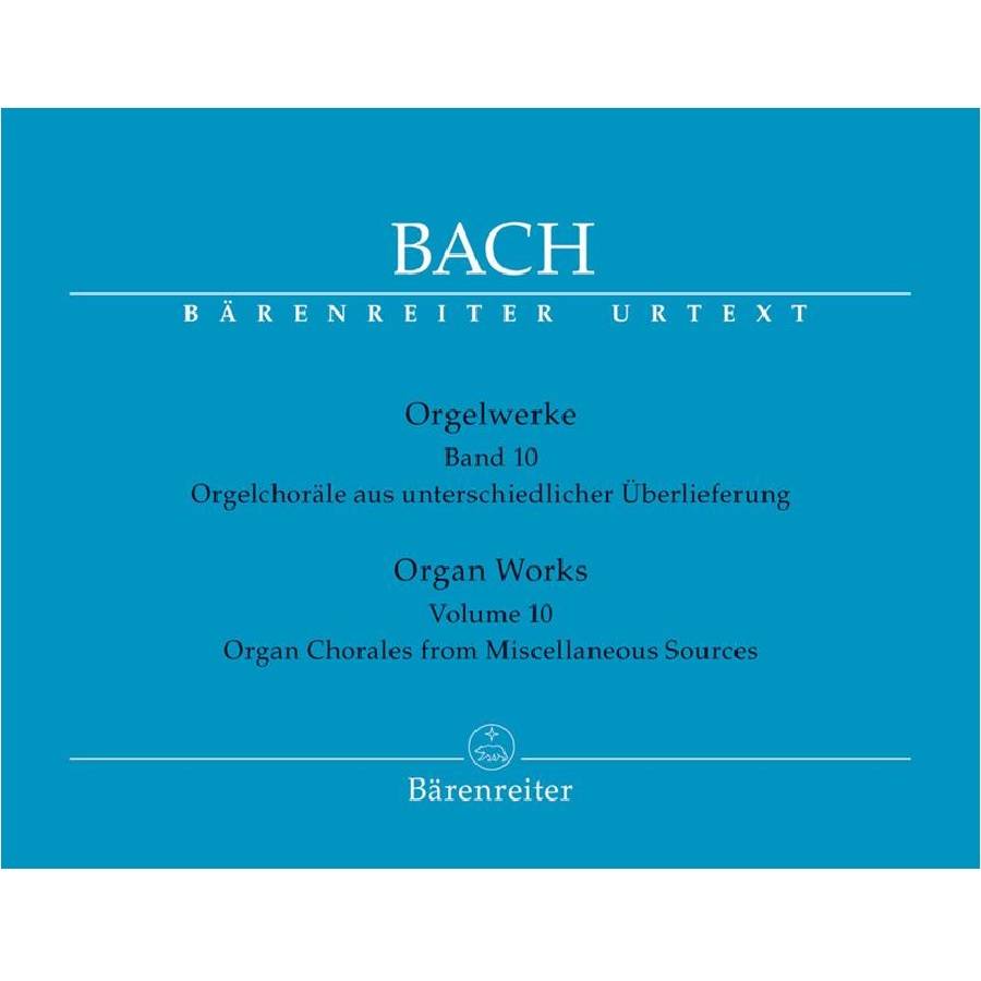 J. S. Bach - Orgelwerke 10 Bärenreiter