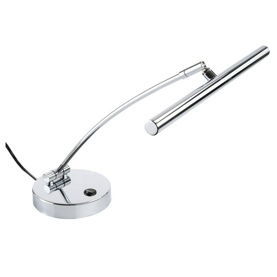 Jahn L4033 Piano Lamp - Chrome