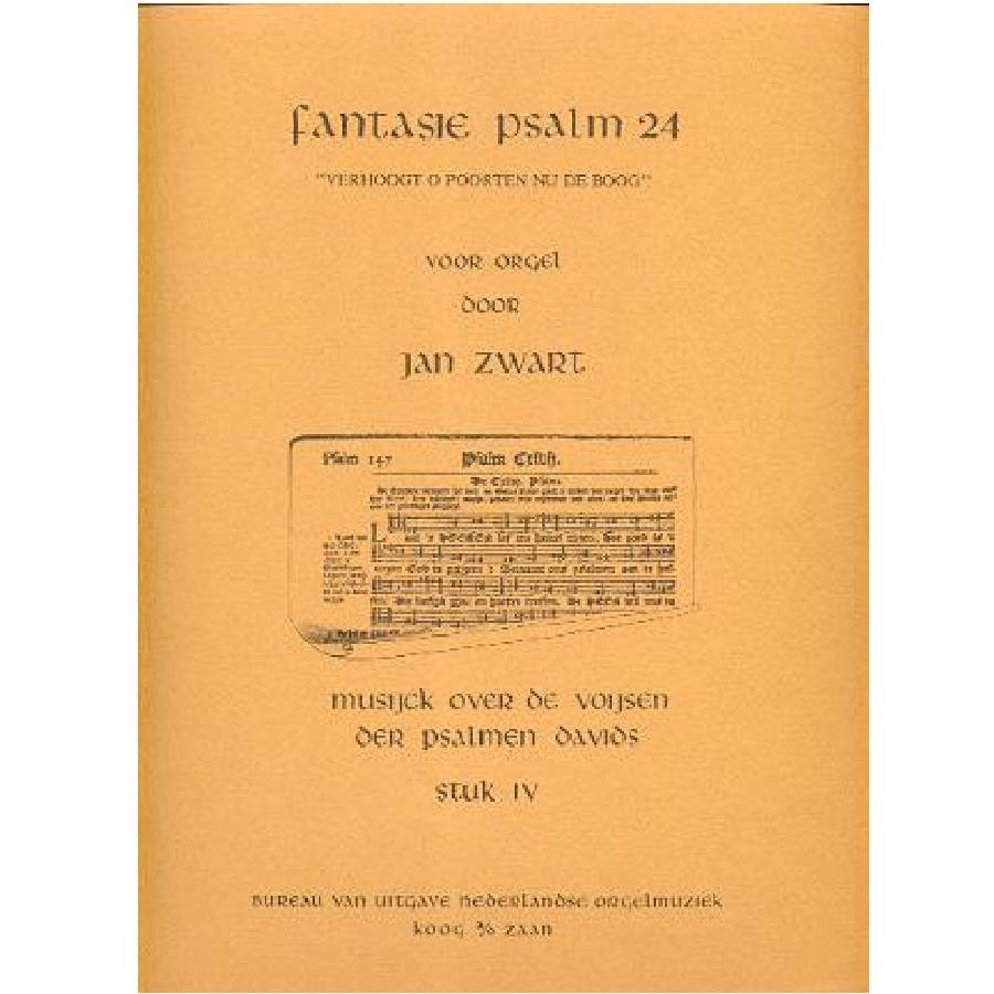 Jan Zwart - Stuk 4 - Fantasie Psalm 24