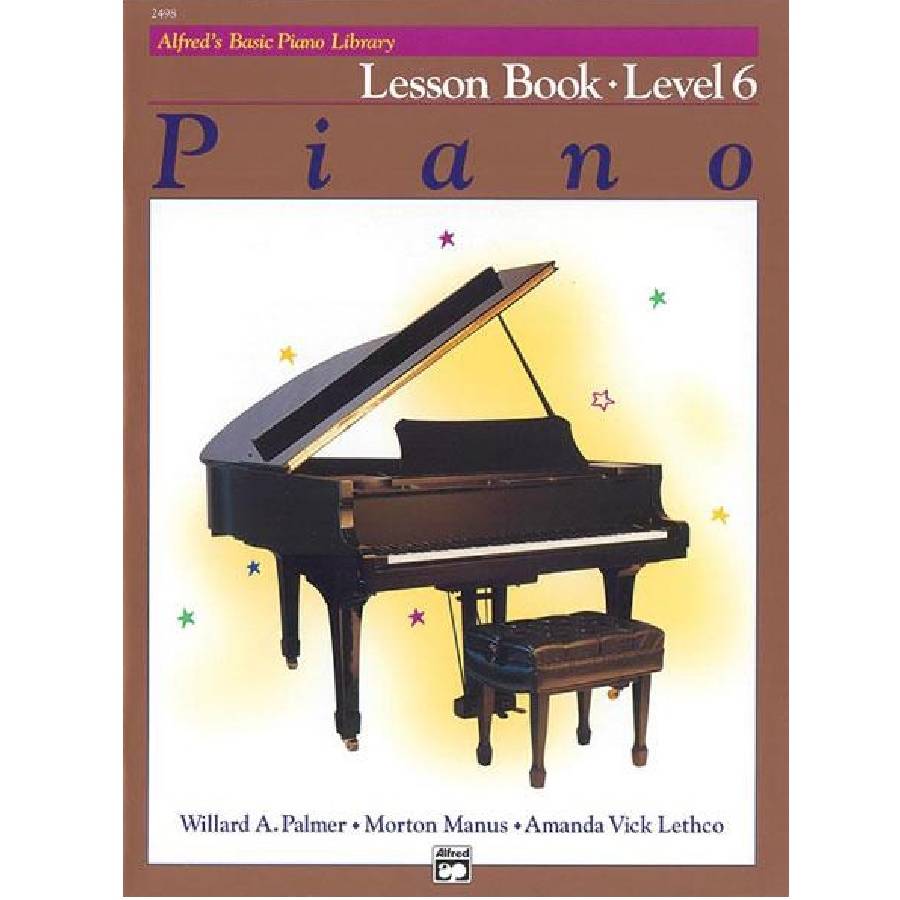 Lesboek Niveau 6 - ALFREDS Basic Piano Library