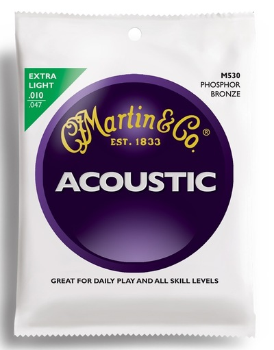 Martin M530 Extra Light - Saiten für Westerngitarre