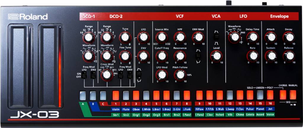 Roland JX-03 Boutique Synth B-Stock
