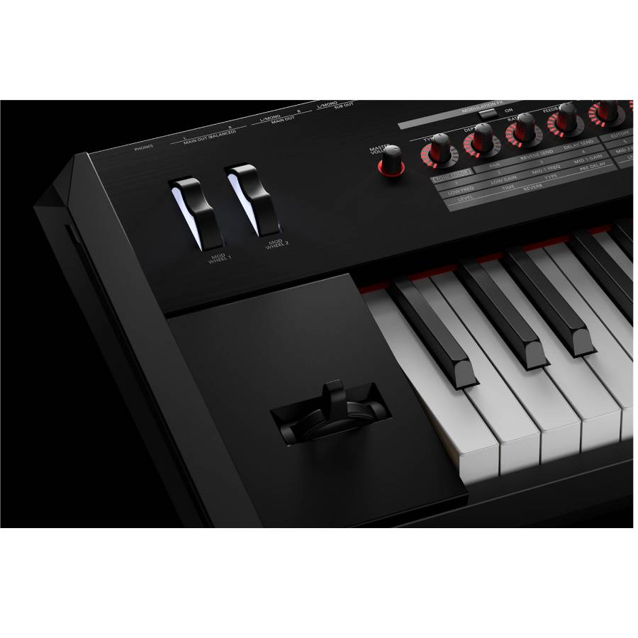 pitch en modulatie hendel van de Roland RD-2000