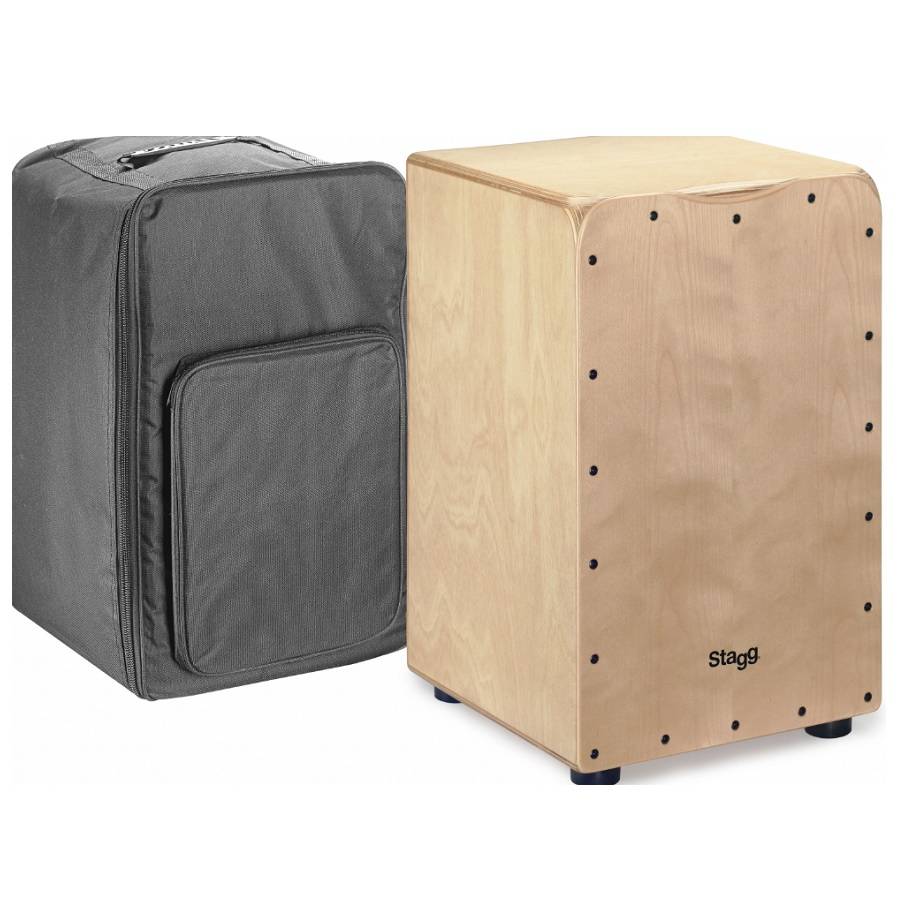 Stagg CAJ50 Cajon - Naturel (inkl. Tasche)