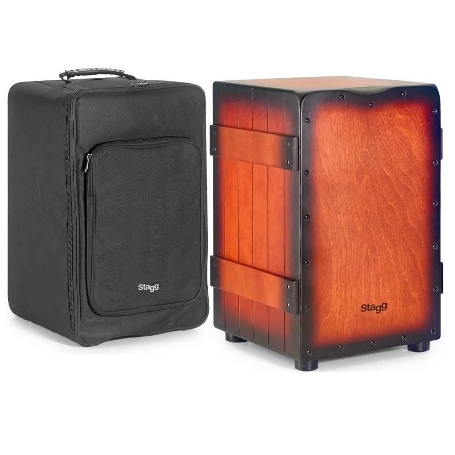 Stagg CAJ-CRATE SBR - Cajon + Tas