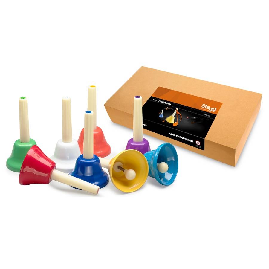 Stagg HB SET Set van acht handbellen