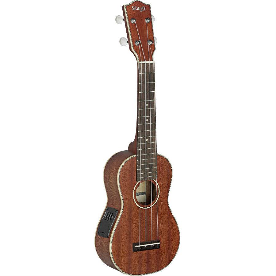 Stagg US80-SE Elektrische Sopraan Ukulele