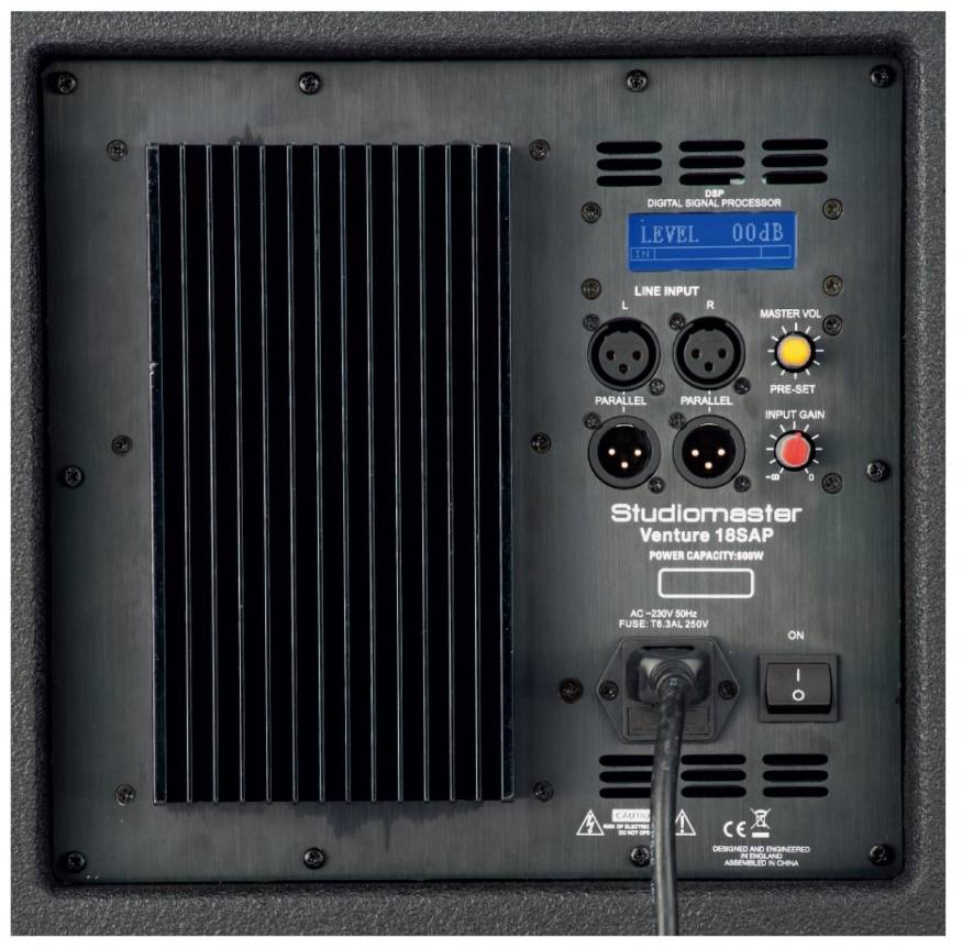 Studiomaster Venture 18SAP Actieve Subwoofer "18