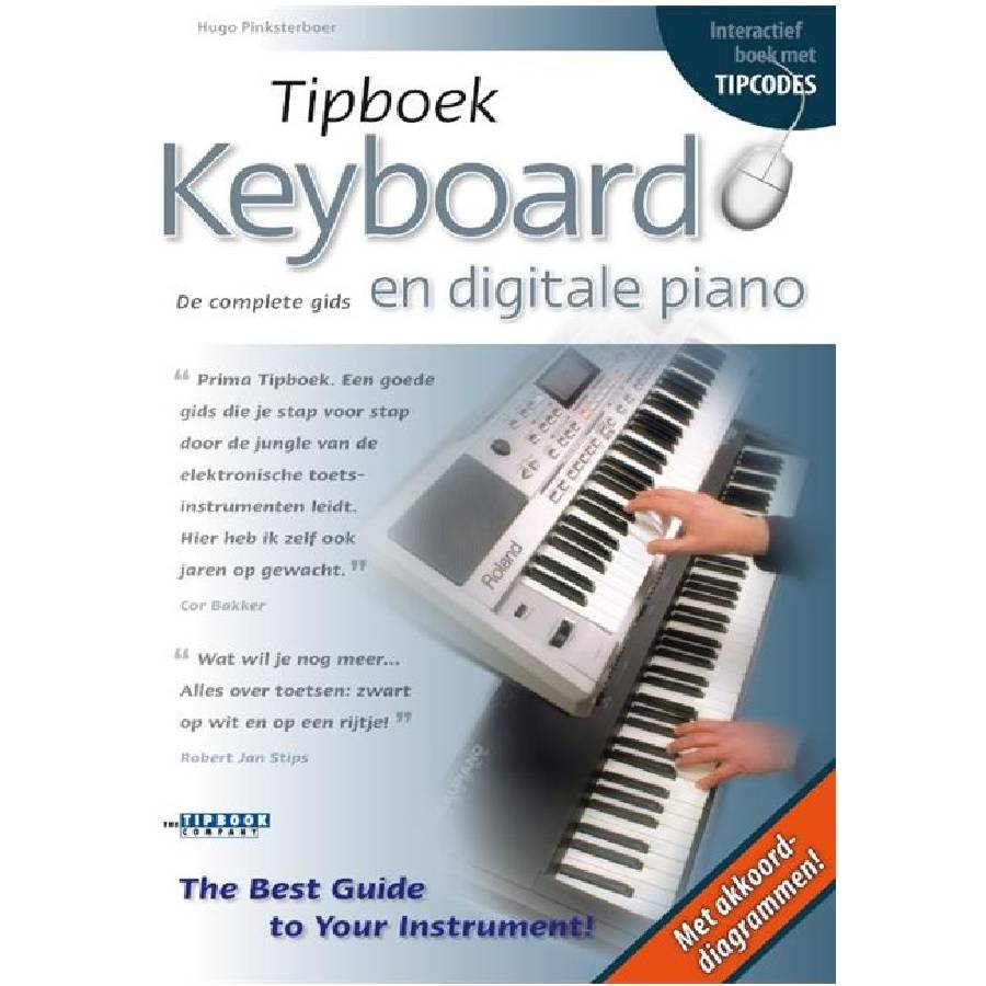 Tipboek Keyboard en Digitale Piano - Pinksterboer