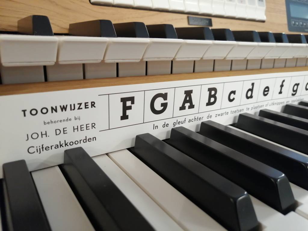 Toonwijzer voor Cijferakkoorden - Joh.deHeer