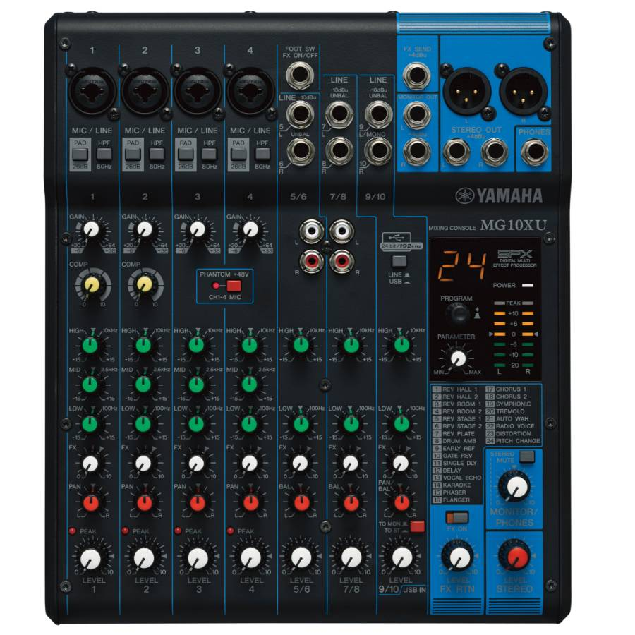 Yamaha MG10XU Analog Mixer mit Effekten